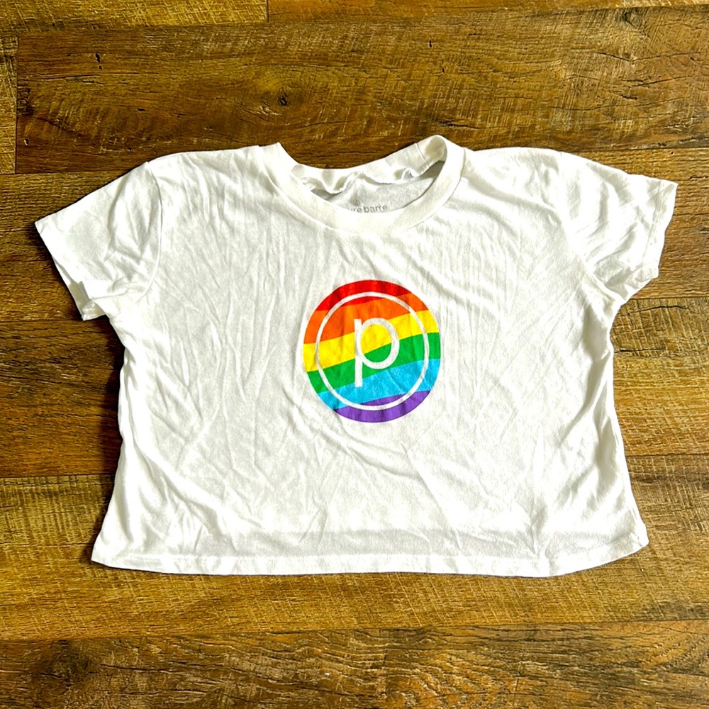 Pure Barre Pride 🌈 Cropped Tee